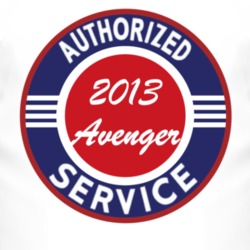 Authorized Service 2013 Dodge Avenger T Shirt
