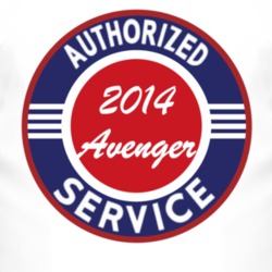 Authorized Service 2014 Dodge Avenger T Shirt