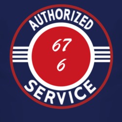 Authorized Service 1967 FJ 6 Dark T Shirt