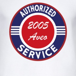 Authorized Service 2005 Chevy Aveo T Shirt