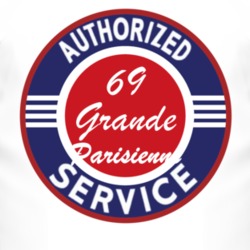 Authorized Service 1969 Pontiac Grande Parisienne T Shirt