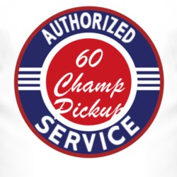 Authorized Service 1960 Studebaker Champ Pickup T Shirt