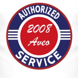 Authorized Service 2008 Chevy Aveo T Shirt