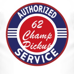 Authorized Service 1962 Studebaker Champ Pickup T Shirt