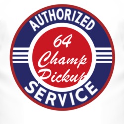 Authorized Service 1964 Studebaker Champ Pickup T Shirt