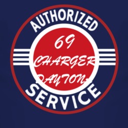 Authorized Service 1969 DODGE CHARGER DAYTONA Dark T Shirt