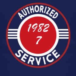 Authorized Service 1982 CJ 7 Dark T Shirt