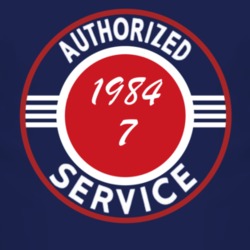 Authorized Service 1984 CJ 7 Dark T Shirt