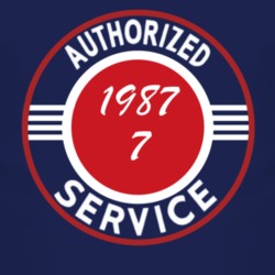 Authorized Service 1987 CJ 7 Dark T Shirt