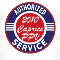 Authorized Service 2010 Chevy Caprice PPV T Shirt