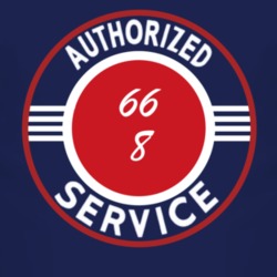 Authorized Service 1966 FJ 8 Dark T Shirt