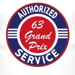 Authorized Service 1963 Pontiac Grand Prix T Shirt