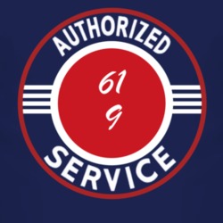 Authorized Service 1961 FJ 9 Dark T Shirt