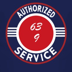 Authorized Service 1963 FJ 9 Dark T Shirt