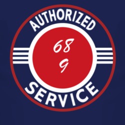 Authorized Service 1968 FJ 9 Dark T Shirt
