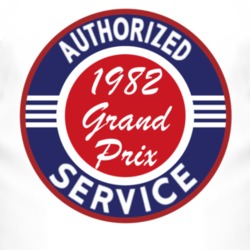 Authorized Service 1982 Pontiac Grand Prix T Shirt