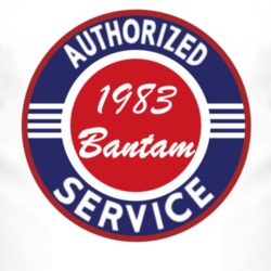Authorized Service 1983 Bantam T Shirt