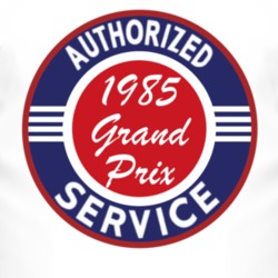 Authorized Service 1985 Pontiac Grand Prix T Shirt