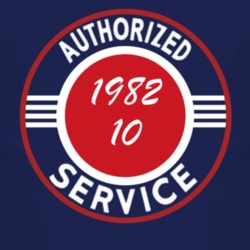 Authorized Service 1982 CJ 10 Dark T Shirt
