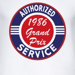Authorized Service 1986 Pontiac Grand Prix T Shirt
