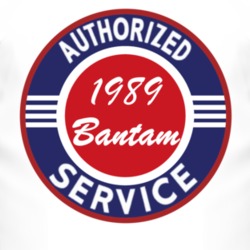 Authorized Service 1989 Bantam T Shirt