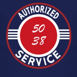 Authorized Service 1950 M 38 Dark T Shirt