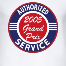 Authorized Service 2005 Pontiac Grand Prix T Shirt