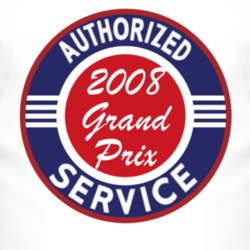 Authorized Service 2008 Pontiac Grand Prix T Shirt