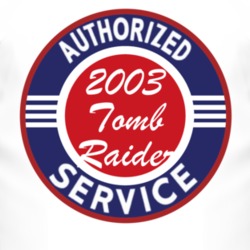 Authorized Service 2003 Rubicon Tomb Raider T Shirt