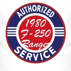 Authorized Service 1980 F-250 Ranger T Shirt