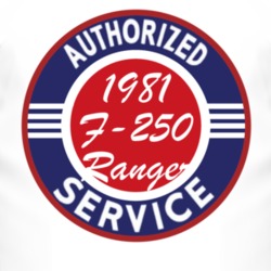 Authorized Service 1981 F-250 Ranger T Shirt
