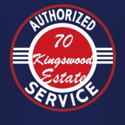 Authorized Service 1970 Chevy Kingswood Estate Dark T Shirt