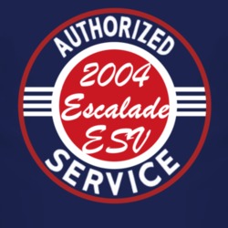 Authorized Service 2004 Cadillac Escalade ESV Dark T Shirt