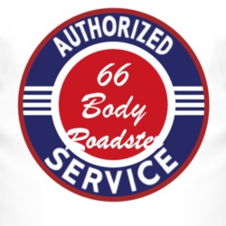Authorized Service 1966 Open Body Roadster T Shirt