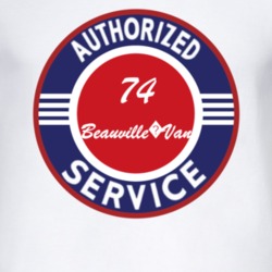 Authorized Service 1974 Chevy Beauville?Van T Shirt