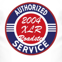 Authorized Service 2004 Cadillac XLR Roadster T Shirt