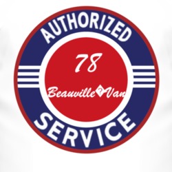 Authorized Service 1978 Chevy Beauville?Van T Shirt
