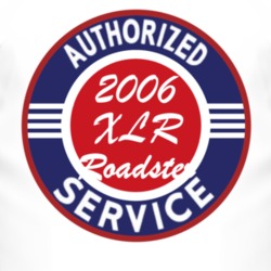Authorized Service 2006 Cadillac XLR Roadster T Shirt