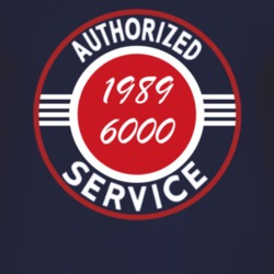 Authorized Service 1989 Pontiac 6000 Dark T Shirt