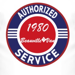 Authorized Service 1980 Chevy Beauville?Van T Shirt