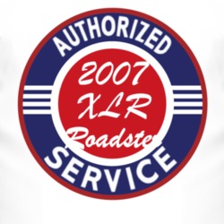 Authorized Service 2007 Cadillac XLR Roadster T Shirt