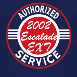 Authorized Service 2002 Cadillac Escalade EXT Dark T Shirt