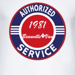 Authorized Service 1981 Chevy Beauville?Van T Shirt