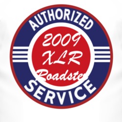 Authorized Service 2009 Cadillac XLR Roadster T Shirt