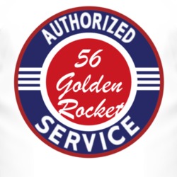 Authorized Service 1956 Oldsmobile Golden Rocket T Shirt