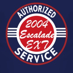 Authorized Service 2004 Cadillac Escalade EXT Dark T Shirt