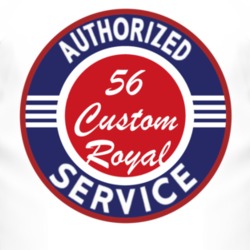Authorized Service 1956 Dodge Custom Royal T Shirt