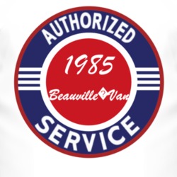 Authorized Service 1985 Chevy Beauville?Van T Shirt