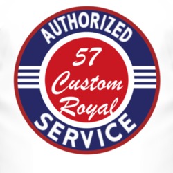 Authorized Service 1957 Dodge Custom Royal T Shirt