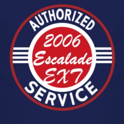 Authorized Service 2006 Cadillac Escalade EXT Dark T Shirt